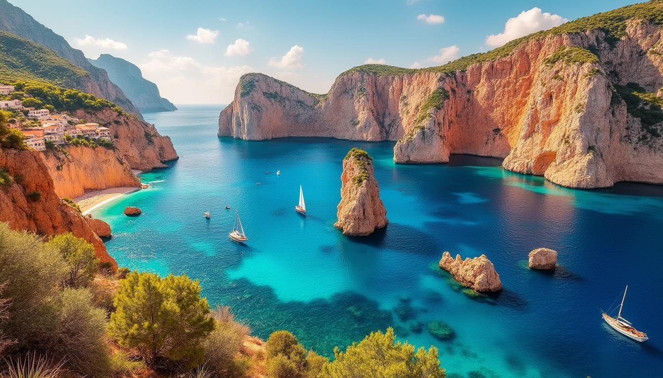 découvrez les 15 lieux iconiques de la côte de piana à bonifacio, des photospots incontournables pour capturer des paysages spectaculaires en corse.